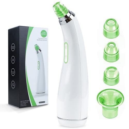 Blackhead Remover Vacuum 4-in-1 Facial Pore Cleaner USB Rechargeable Blackhea...