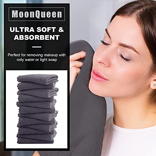 Microfiber Facial Cloths Fast Drying Washcloth 12 pack - Premium Soft Makeup ...