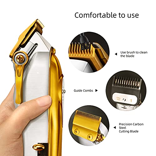 Electric Pro Li Clippers Barber Accessories Grooming LCD Rechargeable Cordles...