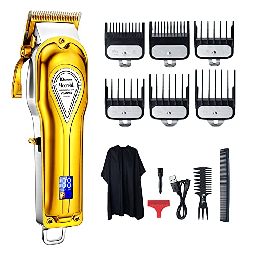Electric Pro Li Clippers Barber Accessories Grooming LCD Rechargeable Cordles...