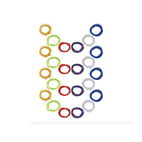 12-Pair Value Pack Elastic Shoelaces - Makes Shoes Stretchy Slip-ons - No Mor...