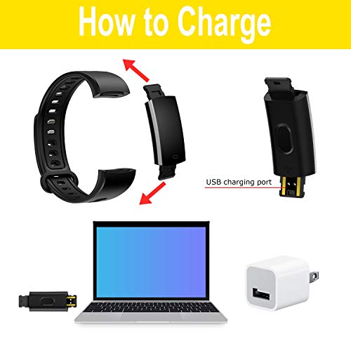 moreFit Kids Fitness Tracker with Heart Rate Monitor,Waterproof Activity Trac...