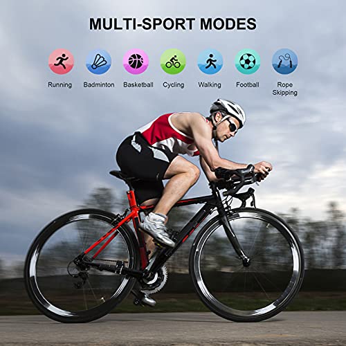 moreFit Smart Watch for Android and iOS Phone with Heart Rate Monitor, IP67 W...