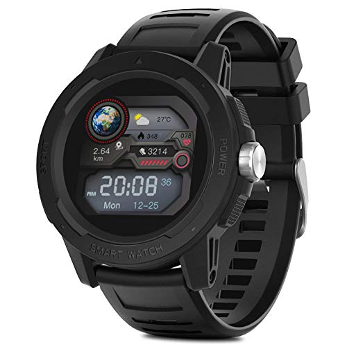 moreFit Smart Watch for Android and iOS Phone with Heart Rate Monitor, IP67 W...