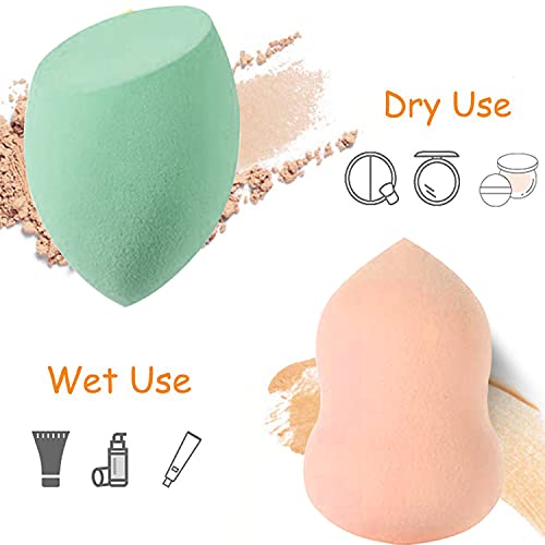Morelucky 2 Pack Mushroom Head Air Cushion CC Cream Natural Foundation, Found...