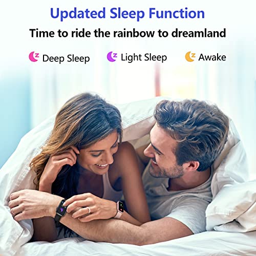 MorePro Fitness Tracker for Women, Heart Rate Monitor Blood Pressure Activity...