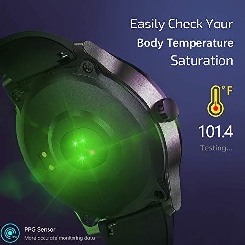 MorePro Smart Watch 20 Sport Modes Fitness Tracker Health Watch Body Temperat...