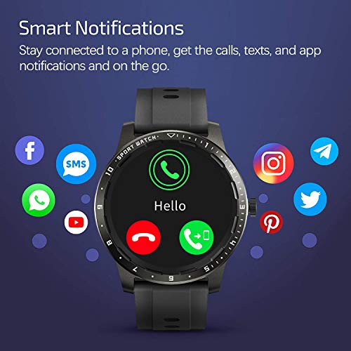 MorePro Smart Watch 20 Sport Modes Fitness Tracker Health Watch Body Temperat...
