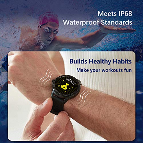 MorePro Smart Watch 20 Sport Modes Fitness Tracker Health Watch Body Temperat...
