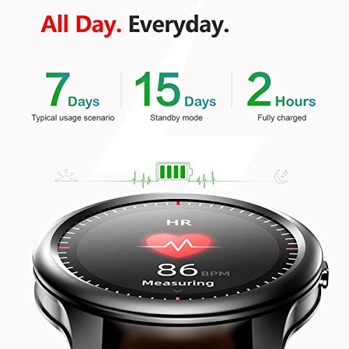 MorePro Smart Watch Blood Pressure Heart Rate Multi-DIY Touch Screen Activity...