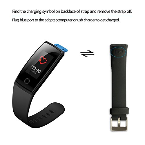 MorePro V10 Fitness Tracker Replacement Band, Adjustable Replacement Accessor...