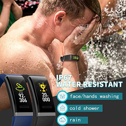 MorePro X-Core Fitness Tracker HR, Waterproof Color Screen Activity Tracker w...