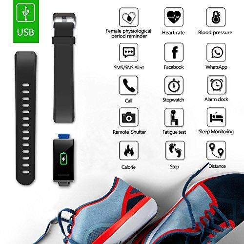 MorePro X-Core Fitness Tracker HR, Waterproof Color Screen Activity Tracker w...