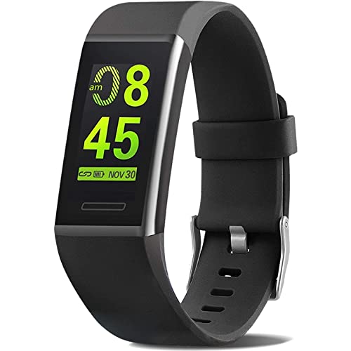 MorePro X-Core Fitness Tracker HR, Waterproof Color Screen Activity Tracker w...