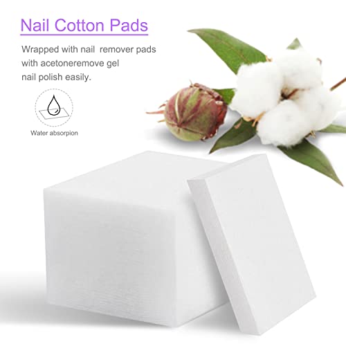 Gel Nail Polish Remover Kit,MORGLES 10pcs Nail Remover Clips Nail Clips 300pc...