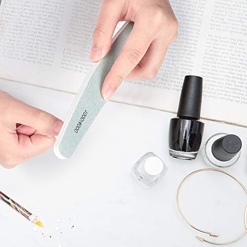 Nail Files, MORGLES Emery Boards Nail File Professional Grit Nail File Pack f...