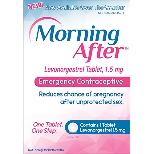 Morning After (TM) Pill, Levonorgestrel Tablet, 1.5 mg Emergency Contraceptiv...