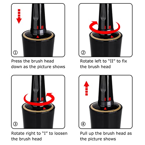 Mornwell Electric Toothbrush USB Fast Charging 3 Modes Rotary Toothbrushes Re...