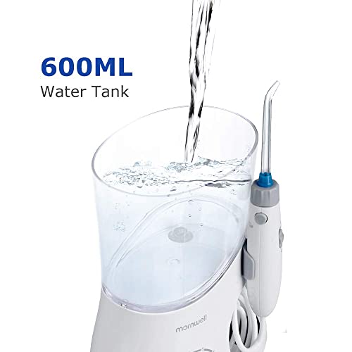 Water Flosser 600ml Dental Oral Irrigator Teeth Cleaner for Personal Braces C...