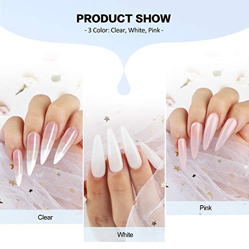 Morovan Acrylic Nail Kit Acrylic Powder and Professional Liquid Monomer set w...