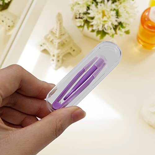 MorTime 5 pcs Portable Contact Lens Stick Tool Case Set (Inserter/Remover+Twe...