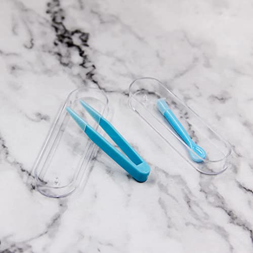 MorTime 5 pcs Portable Contact Lens Stick Tool Case Set (Inserter/Remover+Twe...