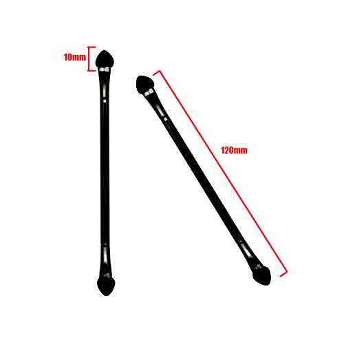 Professional Double Head Eyeshadow Brushes Cosmetic Tool 30 Pcs Disposable Du...