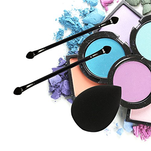 Professional Double Head Eyeshadow Brushes Cosmetic Tool 30 Pcs Disposable Du...