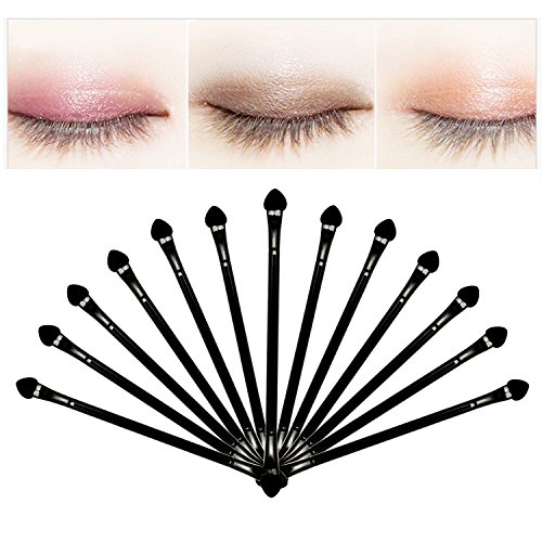 Professional Double Head Eyeshadow Brushes Cosmetic Tool 30 Pcs Disposable Du...