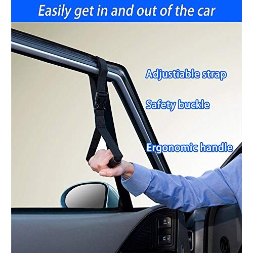 Car Handle Auto Cane Car Mobility Aid Portable Vehicle Support Handle Seatbel...