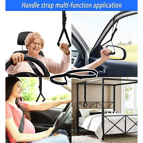 Car Handle Auto Cane Car Mobility Aid Portable Vehicle Support Handle Seatbel...