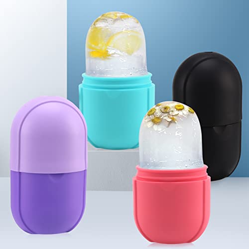 Ice Face Roller, Ice Roller for Face and Eye, Reusable Beauty Ice Facial Roll...