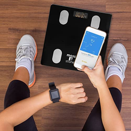 Smart Scale, Wireless Digital Bathroom Scale for Body Weight, Bluetooth Body ...