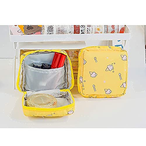 mosstyus 2 PCS Girls Wallet, Cute Coin Purse, Portable Cosmetic Bag Makeup St...