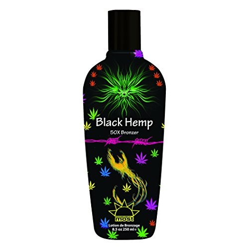 Black Hemp 50X Bronzer Tanning Lotion