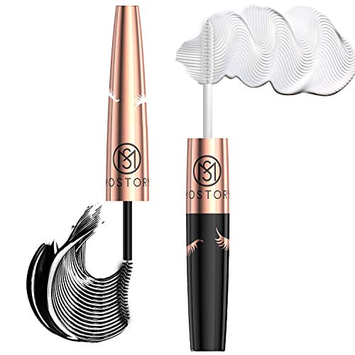 MOSTORY Mascara Black volume and length - Waterproof White Fiber Primer 2 in ...