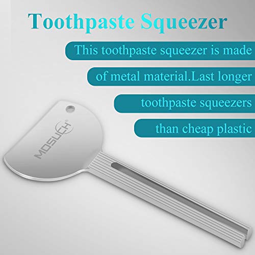 Toothpaste Squeezer, Tube Squeezer 3 Pack Metal Tube Squeezer Tube Winder Eco...