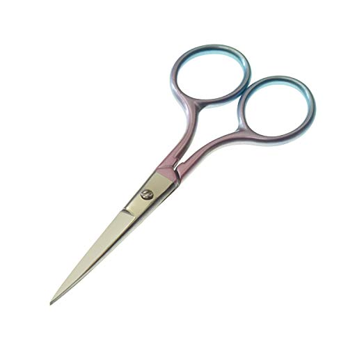 Motanar Multicolor Professional Grooming Scissors for Personal Care Facial Ha...