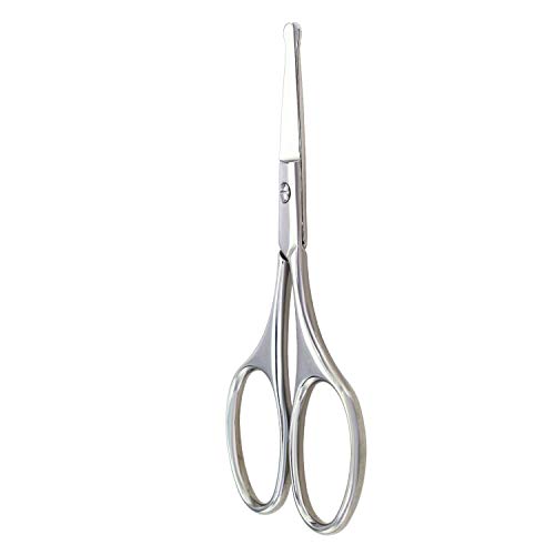 Motanar Nose Hair Trimmer Scissors-3.4' Round Tip Scissors For Ear Eyebrow Be...