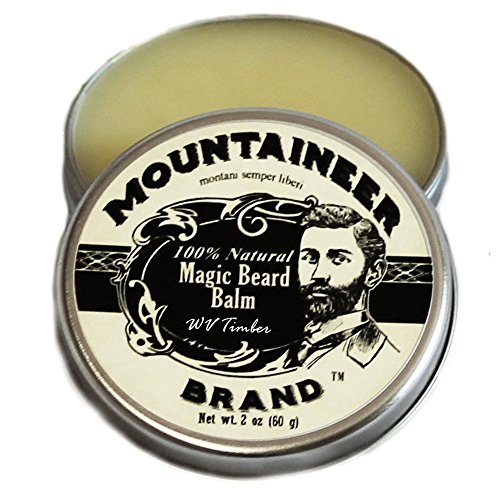 Magic Beard Balm Leave-in Conditioner by Mountaineer Band | Natural Oils, She...