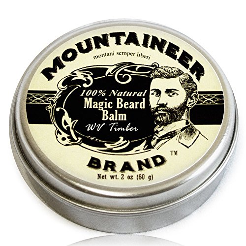 Magic Beard Balm Leave-in Conditioner by Mountaineer Band | Natural Oils, She...