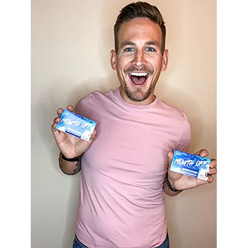 Mouth Off Breath Freshening Fast Dissolving Sugar-Free Gum, Refreshing Pepper...