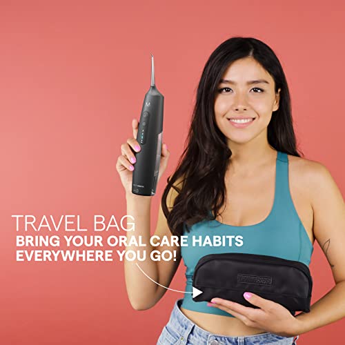 Electric Toothbrush with Water Flosser Combo Dental Cordless Oral Irrigator 4...