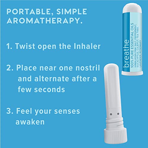 MOXE Breathe | Himalayan Salt Inhaler | Help Clear Congestion, Boost Focus an...