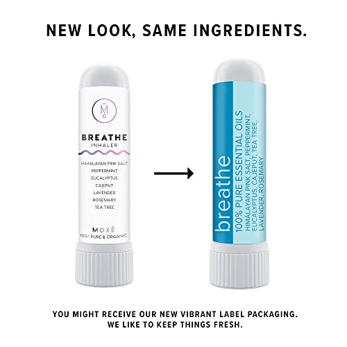 MOXE Breathe | Himalayan Salt Inhaler | Help Clear Congestion, Boost Focus an...