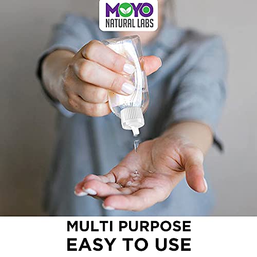 MoYo Natural Labs 2 oz Squirt Bottles, Squeezable Empty Travel Containers, BP...
