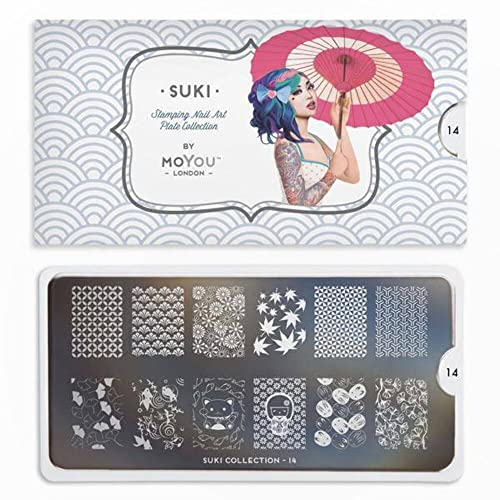 MoYou-London Nail Art Suki Plate Collection 14