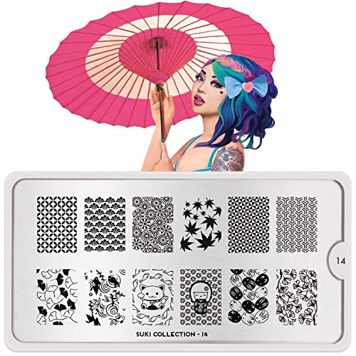 MoYou-London Nail Art Suki Plate Collection 14