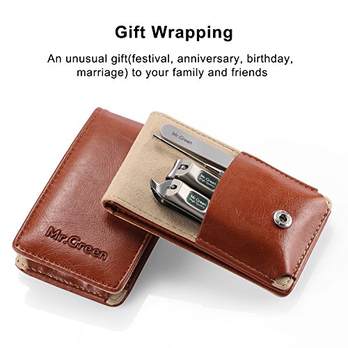 Manicure Pedicure Set, Nail Clippers Set, Medical Grade Stainless Steel Groom...