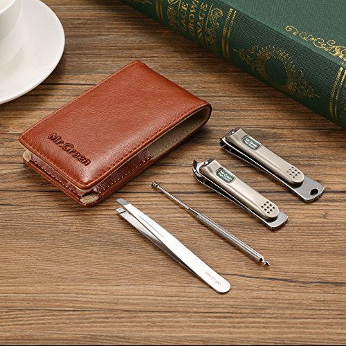 Manicure Pedicure Set, Nail Clippers Set, Medical Grade Stainless Steel Groom...